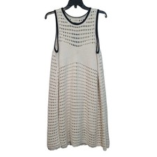 Universal Thread Crochet Mini Dress XL Cream NWT Sleeveless