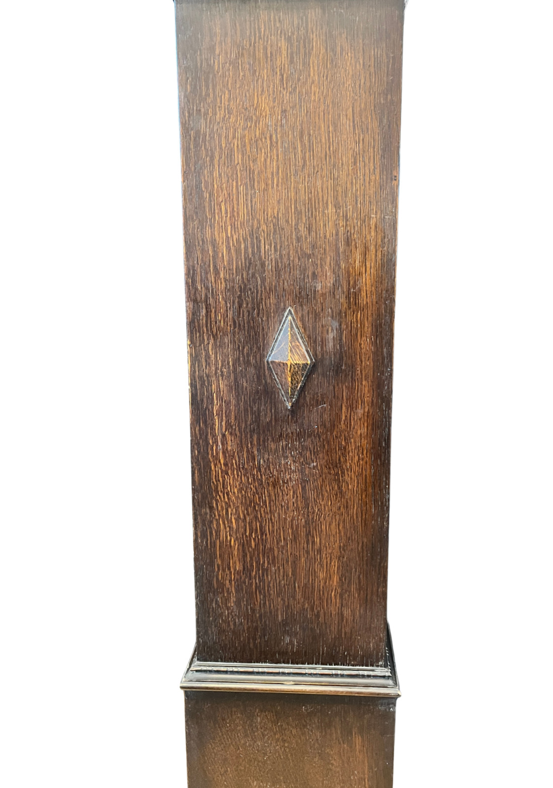 Antique HAC German Oak Regulator Wall Clock Pendulum Gong Strike For Restoration image 7