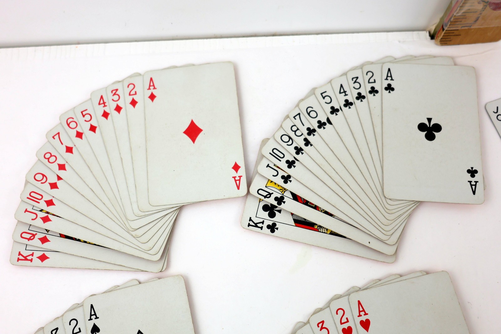 Vtg Playing Cards E E Fairchild Master Bunbury & Little Bo Peep No Box