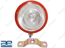 Pfluglampe Arbeitsscheinwerfer Rot passend f&uuml;r Mahindra Massey Ford Traktor U...