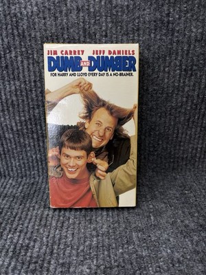 Dumb and Dumber (VHS, 1995) Jim Carrey Jeff Daniels Comedy, Buddies, Adventure