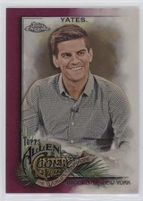 2022 Topps Allen & Ginter Chrome Magenta Refractor 136/199 Field Yates #283 0fv4