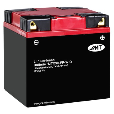 Lithium-Batterie für BMW R 100 GS Paris Dakar Baujahr 1989-1993 JMT HJTX30-FP