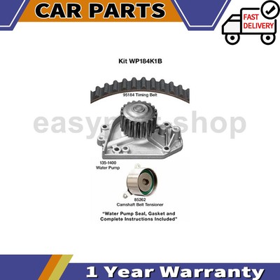 Dayco Engine Timing Belt Kit with Water Pump Fits 2000 2001 1997 1998 Honda CR-V