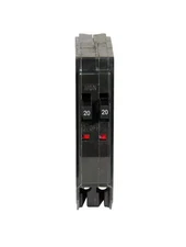 Square D QO2020C 2-20 Amp Single-Pole Tandem Circuit Breaker