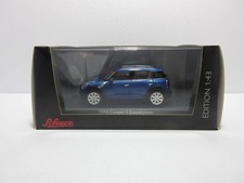 1/43 Schuco MINI COOPER S Countryman crossover, diecast car, True Blue