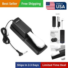 Sustain Pedal, Pedal for Keyboard Universal, Piano for...