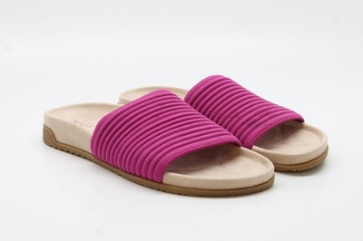 Vionic  Evie Knit Women's Rose Violet Slide Sandal FS 8.5M