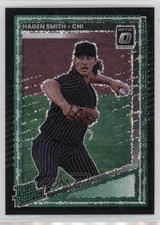 2025 Panini Donruss Optic Rated Prospects Circles Prizm Hagen Smith #160 3h7