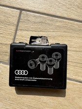 Bulloni Antifurto Ruote Originali Audi Set 4 Pezzi con Chiave OEM