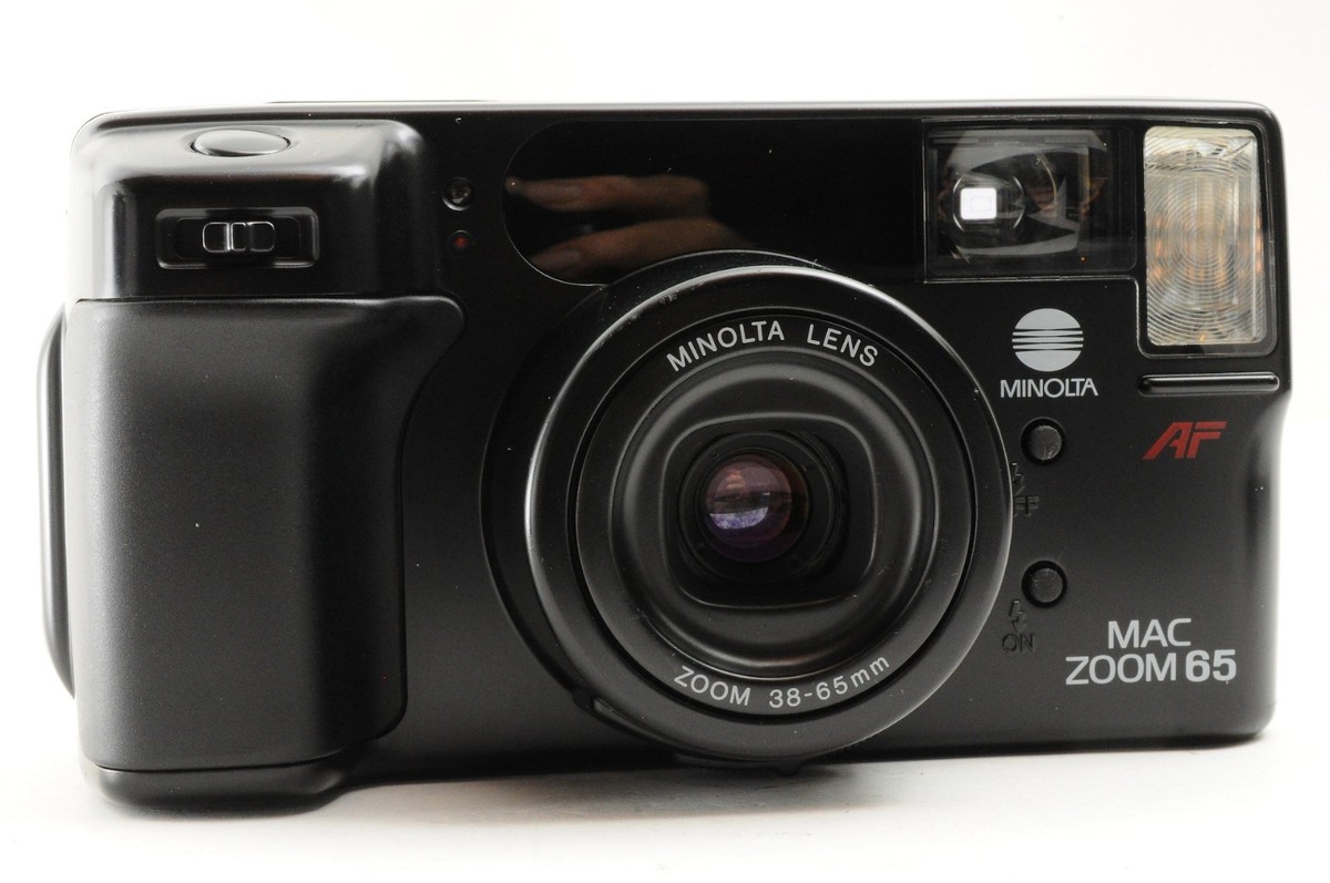 Excellent+++] Minolta Mac ZOOM 65 Quartz Date Point and Shoot