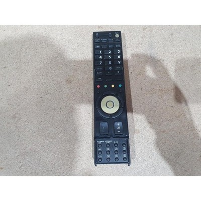 Schwarze Fernbedienung kabellos Infrarot ergonomisch batteriebetrieben für Fernseher