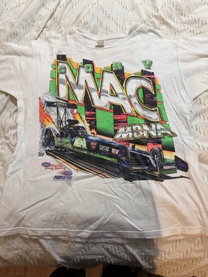 VTG 90 s Cory Mac T-Shirt XL Winston Drag Racing NASCAR NHRA Top Fuel