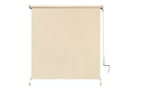 Coolaroo Sesame Exterior Roller Shade UV Block 48x72 minor scratch