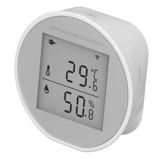 Indoor Temperature Humidity Sensor Smart Room Digital Hygrometer with Clear