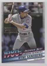 2020 Topps Best Celebration of the Decades /100 Ryne Sandberg #DB-RS HOF 1cc7