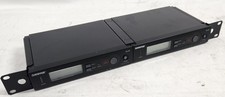 Lot Of 2 Shure SLX4 Wireless Microphone Receiver H5 518-542 MHz W/ Rack Hardware