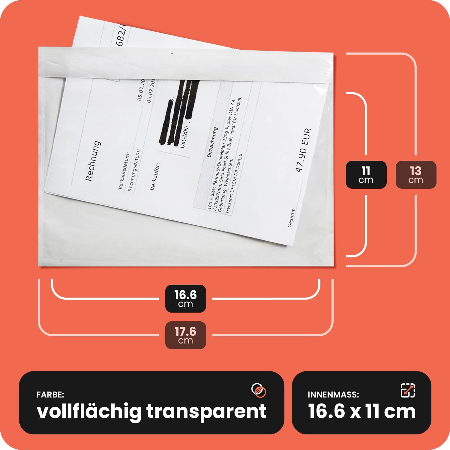 Pochettes C6 porte-documents adhésives pour fluidifier la logistique e-commerce