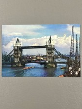Tower Bridge London England UK Ship Thames Postcard Unposted