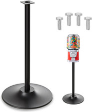 Single Metal Stand for Gumball Machine Candy Popcorn Vending Cast Iron 28” Tall 