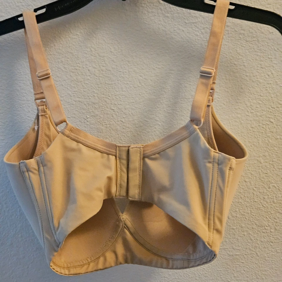 Sujetador de lactancia beige Motherhood Intimates 32G soporte cómodo nuevo sin etiquetas Foto 2 de 4