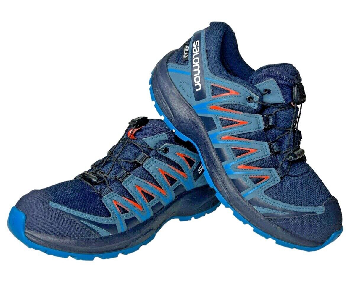 Salomon XA Pro Trail Hiking scarpe da corsa blu impermeabili 406433 donna taglia 5