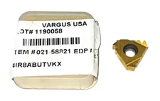 VARGUS USA 4ER8ABUTVKX CARBIDE THREADING INSERT