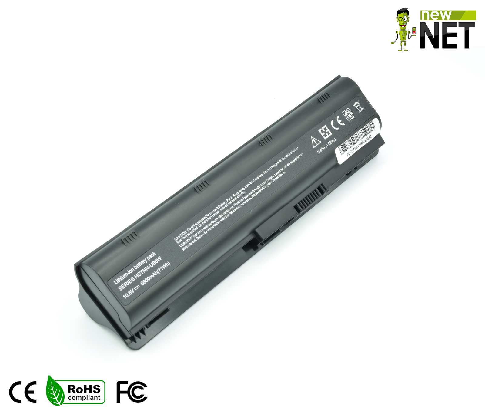 Batteria Potenziata 9 Celle HP Pavilion DM4 6600mAh DM4-1221TX - 4