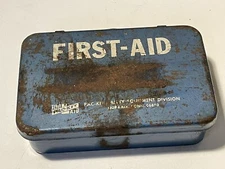 VINTAGE  First Aid Kit FLORIDA SCHOOL BUS PAC-KIT SAFETY EQUIPMENT 60% COMPLETE