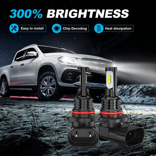 For Cadillac DeVille 1997-2005 6PC LED Headlight High Low Fog Lights bulbs Combo - Picture 10 of 24