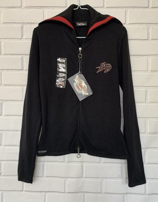 harley davidson cardigan sweater