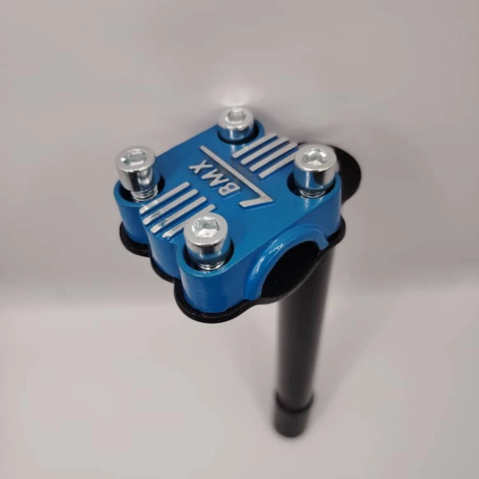 BMX Bicycle Alloy Mallet Stem 22.2 mm New Blue Color - Image 2 of 4