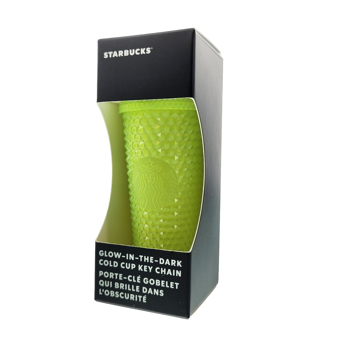 Starbucks Cold Cup Key Chain Halloween 2022, Glow in the Dark