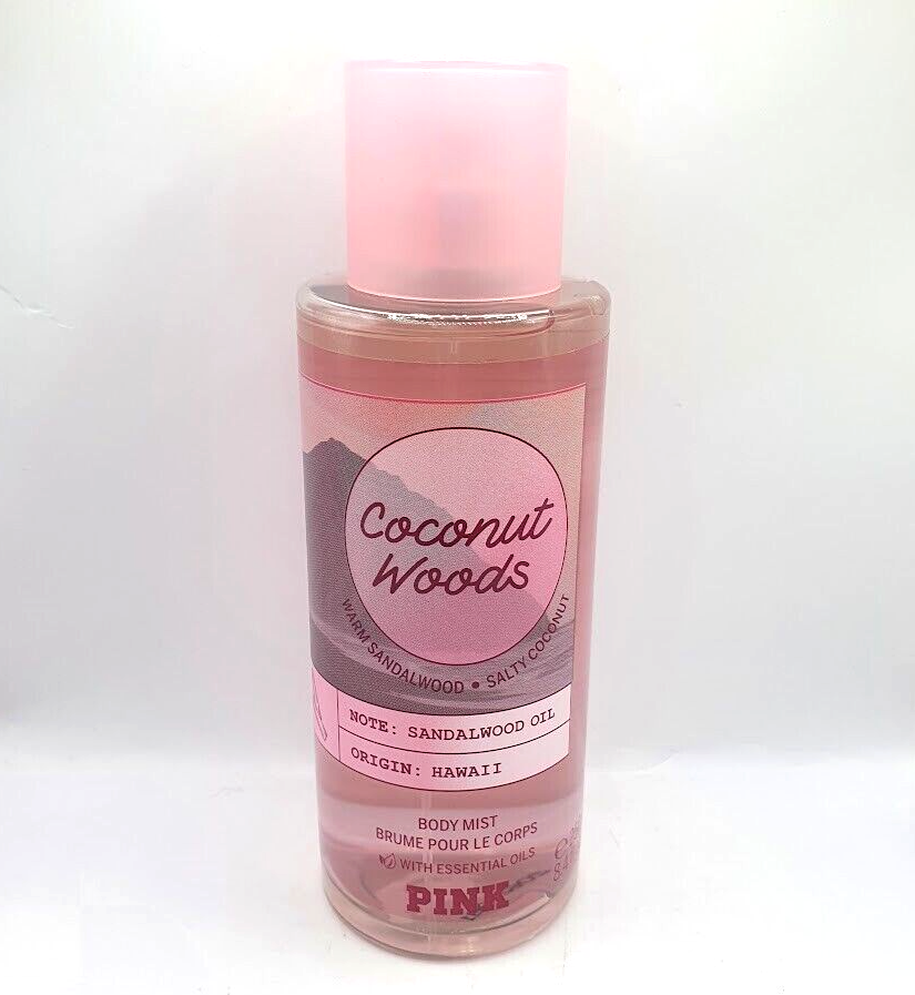 VICTORIA'S SECRET PINK COCONUT WOODS BODY MIST 8.4 FL OZ | eBay