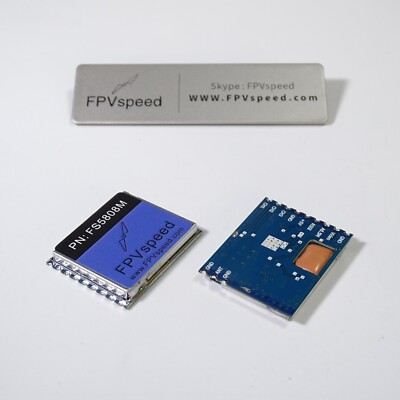 FPVspeed VRX 5.8G FS5808M 8CH Module Wideband FM A/V Receiver, Built-in PLL
