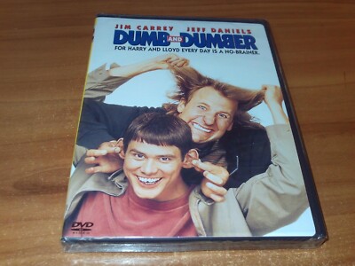 Dumb and Dumber (DVD, Widescreen/Full Frame 1997) NEW Jim Carrey