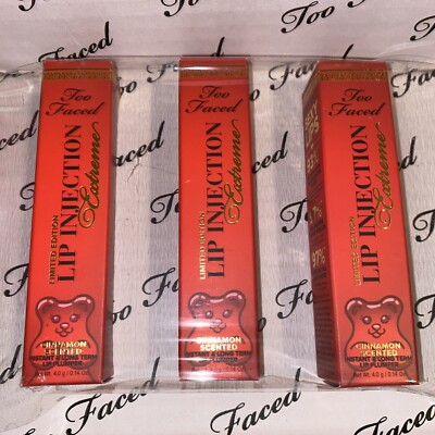 NEU UND VERPACKT Too Faced Lip Injection Extreme Lip Plumper, Farbton: Cinnamon Bear
