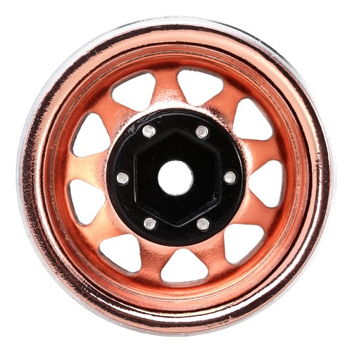 INJORA 1.0" Steel Wheel Rims -3.78mm Offset for AX24 SCX24 TRX4M,4PCS,W1004 - Picture 16 of 34