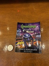 Goosebumps Attack of the Mutant Sticker Buy 1 get 1 Free- 5x4 Free Flag Sticker