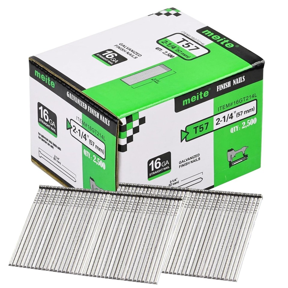 Spotnails 1512FNG 15-Gauge 1-1/2 In. FN-Style Galvanized Finish Nails 3 500 Box Spotnails 1512FNG 15-Gauge 1-1/2 In. FN-Style Galvanized Finish Nails 3 500 Box