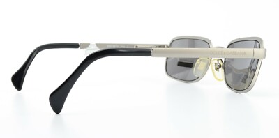 DOLCE GABBANA Sunglasses DG 321S 065 135 Silver Gray Metal