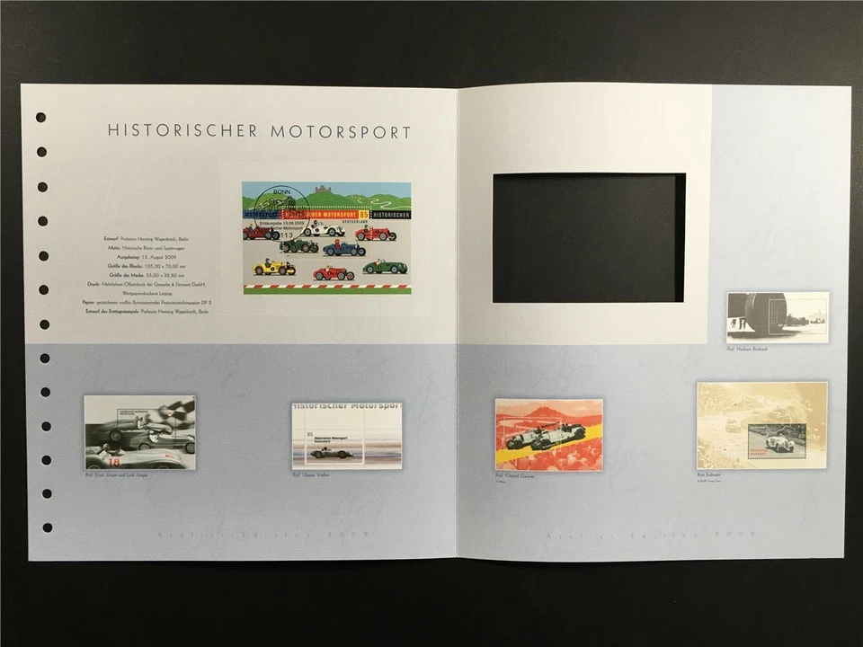 GERMANY ART-EDITION 2009/29 MOTORSPORT AUTO RACING OLDTIMER CARS - Image 3 of 4