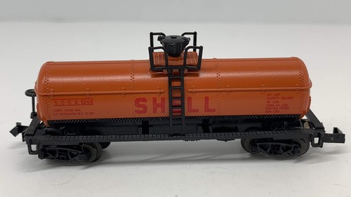 N Scale Minitrix Three Dome Tank Car Model Train Shell SCCX #1245 - Picture 2 of 12
