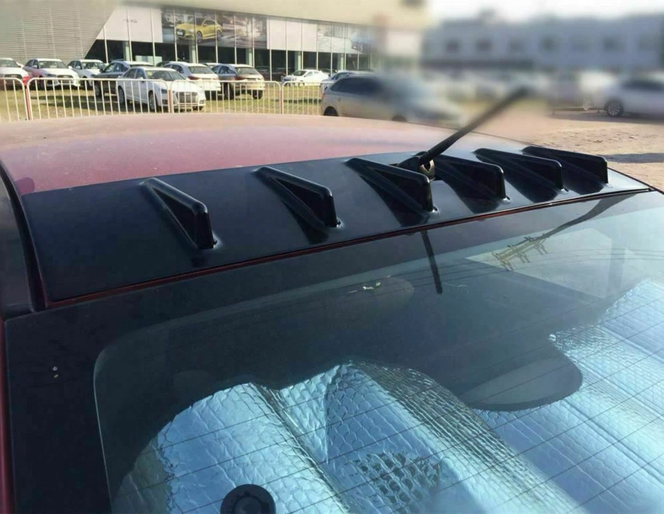 Vortex Generator Spoiler Wing Roof Shark FIN Suit to Mitsubishi Lancer 2008-2016 - image 4 of 4