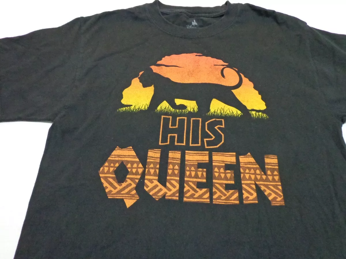 The Queen The King Lion T-shirts a Combinar para Casal