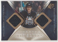 2007-08 SPX Hockey Alexander Ovechkin Winning Materials Dual Jersey WM-AO