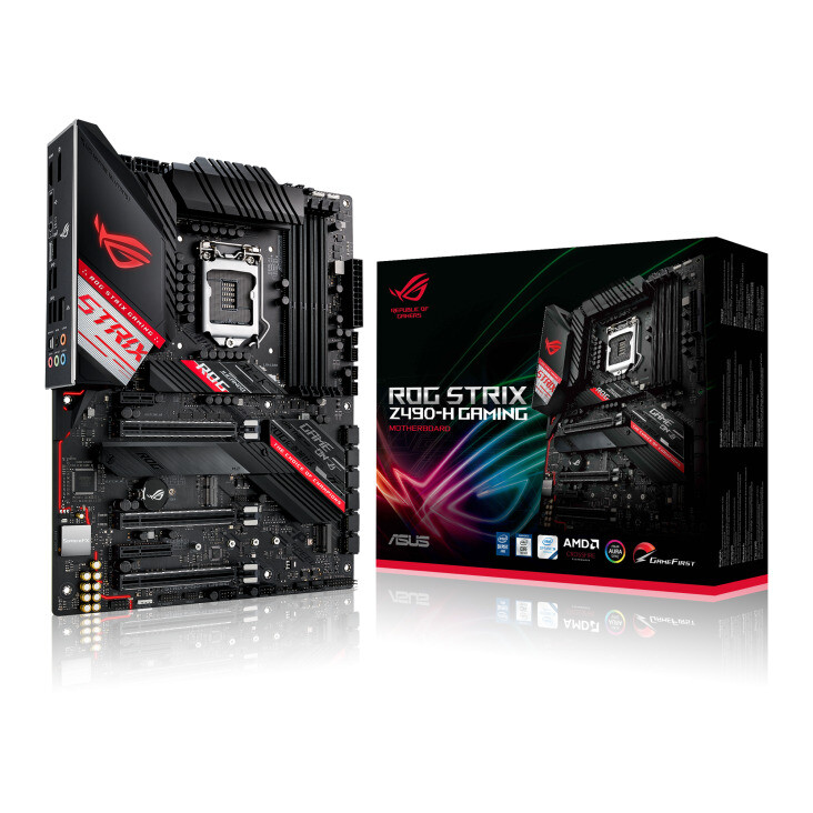Asus ROG STRIX Z490-H GAMING Motherboard ATX Mainboard DDR4（oc）Intel LGA1200 CPU