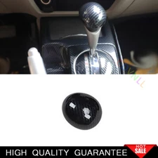 For Honda Civic 8th 2006-2011 Carbon Fiber Central Console Gear Shift Knob Trim