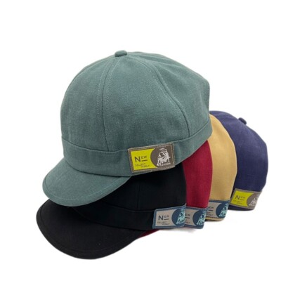 Adjustable Caps Sun Visors Hat Short Brim Baseball Unisex Sports Cap Solid Color