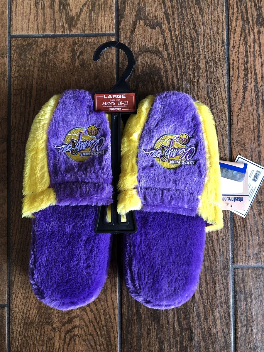 Mens lakers slippers new arrivals